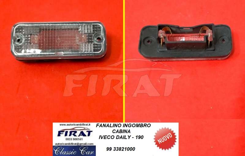 FANALINO INGOMBRO CABINA IVECO DAILY (33821000)